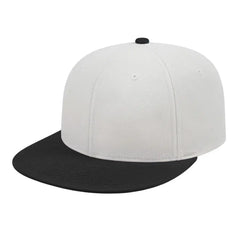 Cap America i8504 Flexfit Wool Blend Performance Cap - White Black - White Black / XS
