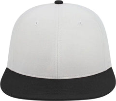 Cap America i8504 Flexfit Wool Blend Performance Cap - White Dark Green