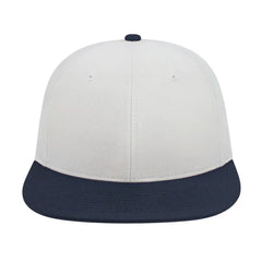 Cap America i8504 Flexfit Wool Blend Performance Cap - White Navy