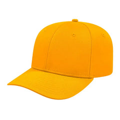 Cap America i8505 Original Poly/Cotton Snap Back Cap - Black Athletic Gold - Black Gold / Youth