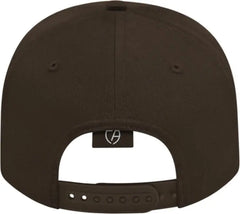 Cap America i8505 Original Poly/Cotton Snap Back Cap - Brown
