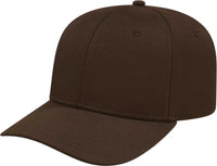 Cap America i8505 Original Poly/Cotton Snap Back Cap - Brown - Brown / XS