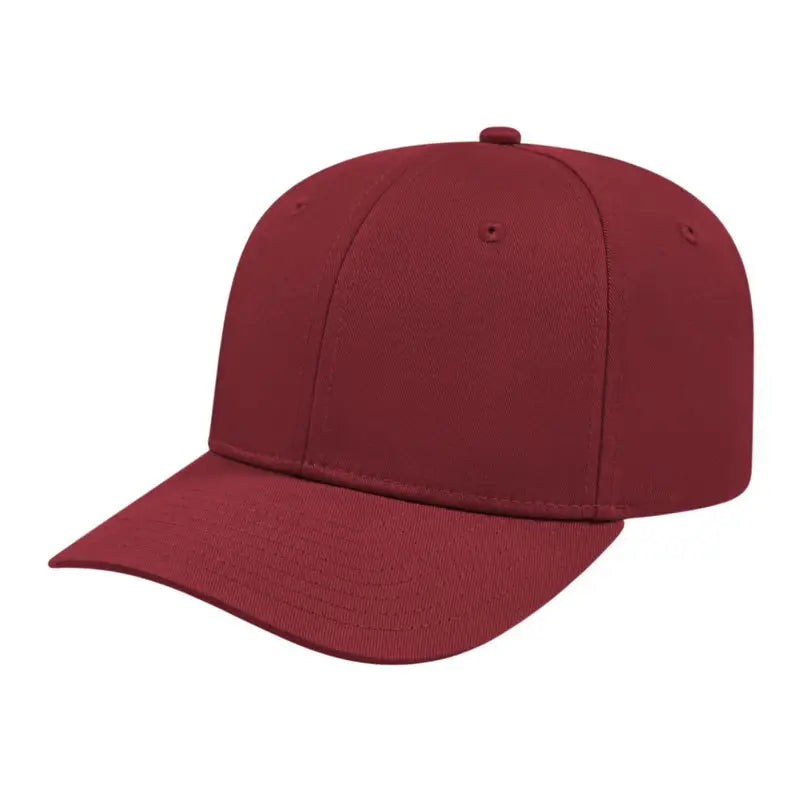 Cap America i8505 Original Poly/Cotton Snap Back Cap - Cardinal - Cardinal / Youth