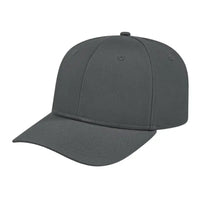 Cap America i8505 Original Poly/Cotton Snap Back Cap - Graphite - Dark Gray / Youth