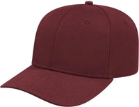 Cap America i8505 Original Poly/Cotton Snap Back Cap - Maroon - Maroon / Youth