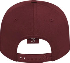 Cap America i8505 Original Poly/Cotton Snap Back Cap - Maroon