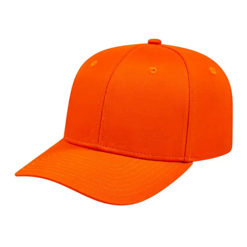 Cap America i8505 Original Poly/Cotton Snap Back Cap - Orange - Orange / Youth
