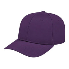Cap America i8505 Original Poly/Cotton Snap Back Cap - Purple - Purple / Youth