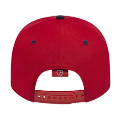 Cap America i8505 Original Poly/Cotton Snap Back Cap - Red Navy