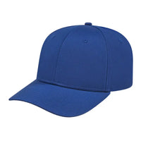 Cap America i8505 Original Poly/Cotton Snap Back Cap - Royal - Royal / Youth