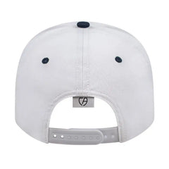 Cap America i8505 Original Poly/Cotton Snap Back Cap - White Navy