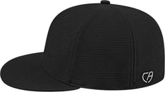 Cap America i8508 Flexfit Aerated Performance Cap - Black