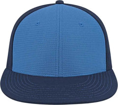 Cap America i8508 Flexfit Aerated Performance Cap - Columbia Blue Navy