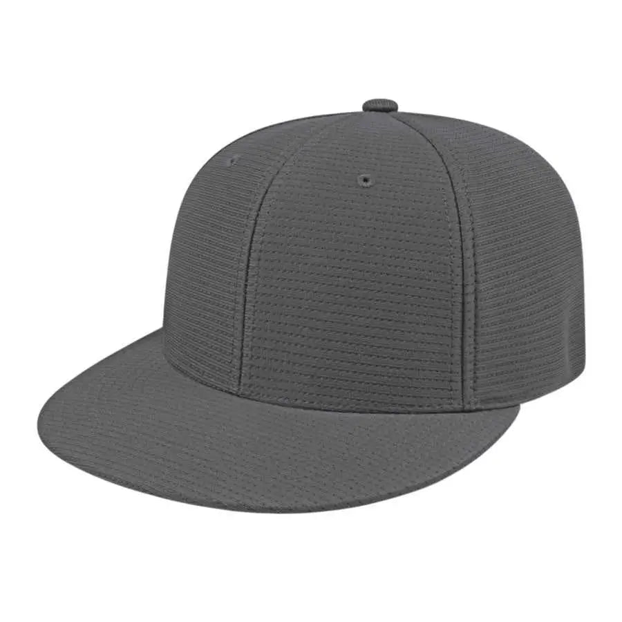 Cap America i8508 Flexfit Aerated Performance Cap - Graphite - Dark Gray / XS