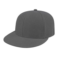Cap America i8508 Flexfit Aerated Performance Cap - Graphite - Dark Gray / XS