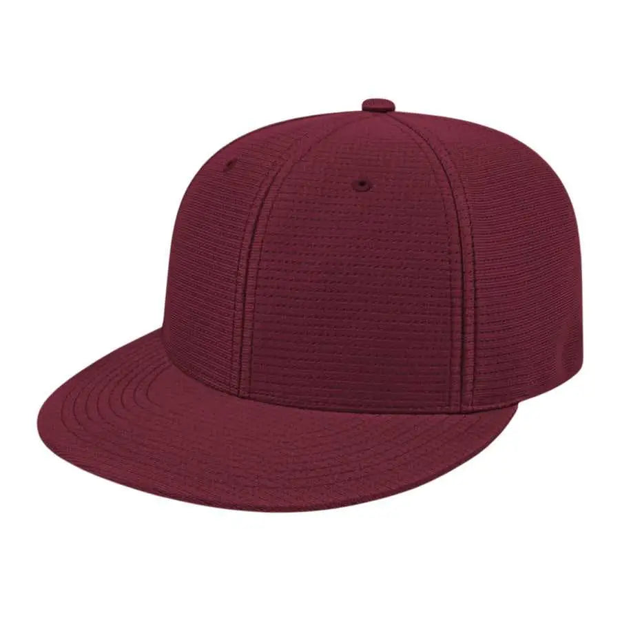 Cap America i8508 Flexfit Aerated Performance Cap - Maroon - Maroon / XS