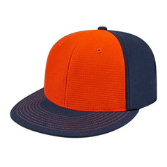 Cap America i8508 Flexfit Aerated Performance Cap - Orange Navy