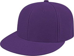 Cap America i8508 Flexfit Aerated Performance Cap - Purple - Purple / XS