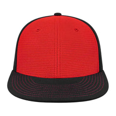 Cap America i8508 Flexfit Aerated Performance Cap - Red Black