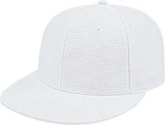 Cap America i8508 Flexfit Aerated Performance Cap - White - White / XS