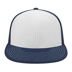 Cap America i8508 Flexfit Aerated Performance Cap - White Navy