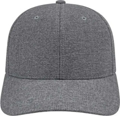 Cap America i8510 Flexfit 110 Melange Snap Back Cap - Charcoal - Charcoal / One Size Fits Most