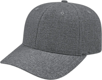 Cap America i8510 Flexfit 110 Melange Snap Back Cap - Charcoal - Charcoal / One Size Fits Most