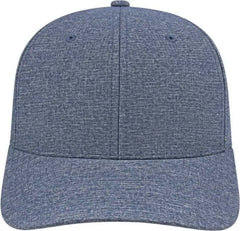 Cap America i8510 Flexfit 110 Melange Snap Back Cap - Light Navy - Light Navy / One Size Fits Most