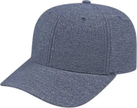 Cap America i8510 Flexfit 110 Melange Snap Back Cap - Light Navy - Light Navy / One Size Fits Most