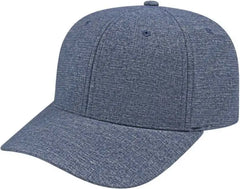Cap America i8510 Flexfit 110 Melange Snap Back Cap - Light Navy - Light Navy / One Size Fits Most