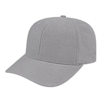 Cap America i8510 Flexfit 110 Melange Snap Back Cap - Silver - Light Gray / One Size Fits Most