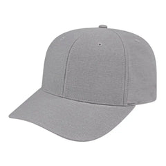 Cap America i8510 Flexfit 110 Melange Snap Back Cap - Silver - Light Gray / One Size Fits Most