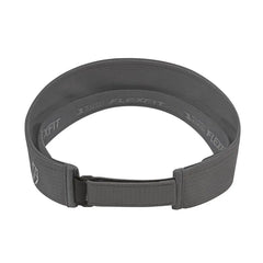 Cap America i8520 Flexfit 110 Aerated Performance Visor - Graphite - Dark Gray / One Size Fits Most