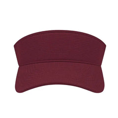 Cap America i8520 Flexfit 110 Aerated Performance Visor - Maroon - Maroon / One Size Fits Most