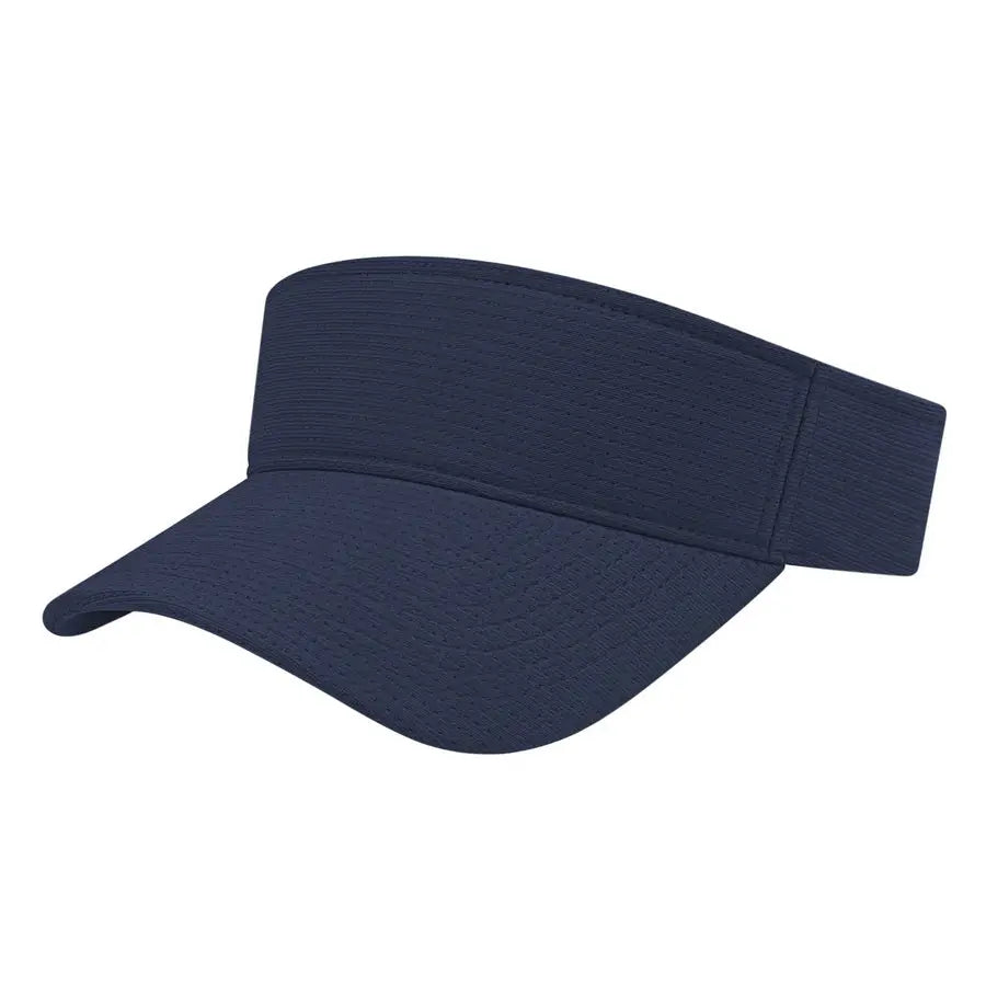 Cap America i8520 Flexfit 110 Aerated Performance Visor - Navy - Navy / One Size Fits Most