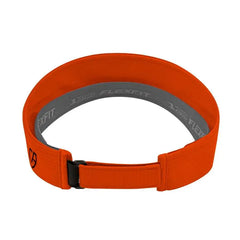 Cap America i8520 Flexfit 110 Aerated Performance Visor - Orange - Orange / One Size Fits Most