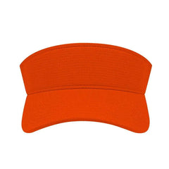 Cap America i8520 Flexfit 110 Aerated Performance Visor - Orange - Orange / One Size Fits Most