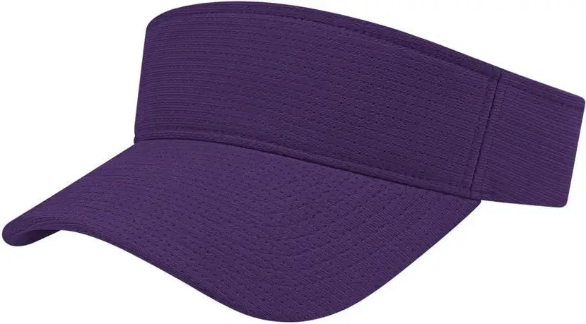 Cap America i8520 Flexfit 110 Aerated Performance Visor - Purple - Purple / One Size Fits Most