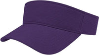Cap America i8520 Flexfit 110 Aerated Performance Visor - Purple - Purple / One Size Fits Most