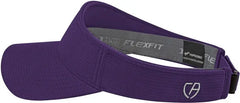 Cap America i8520 Flexfit 110 Aerated Performance Visor - Purple - Purple / One Size Fits Most