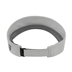 Cap America i8520 Flexfit 110 Aerated Performance Visor - Silver - Ivory / One Size Fits Most