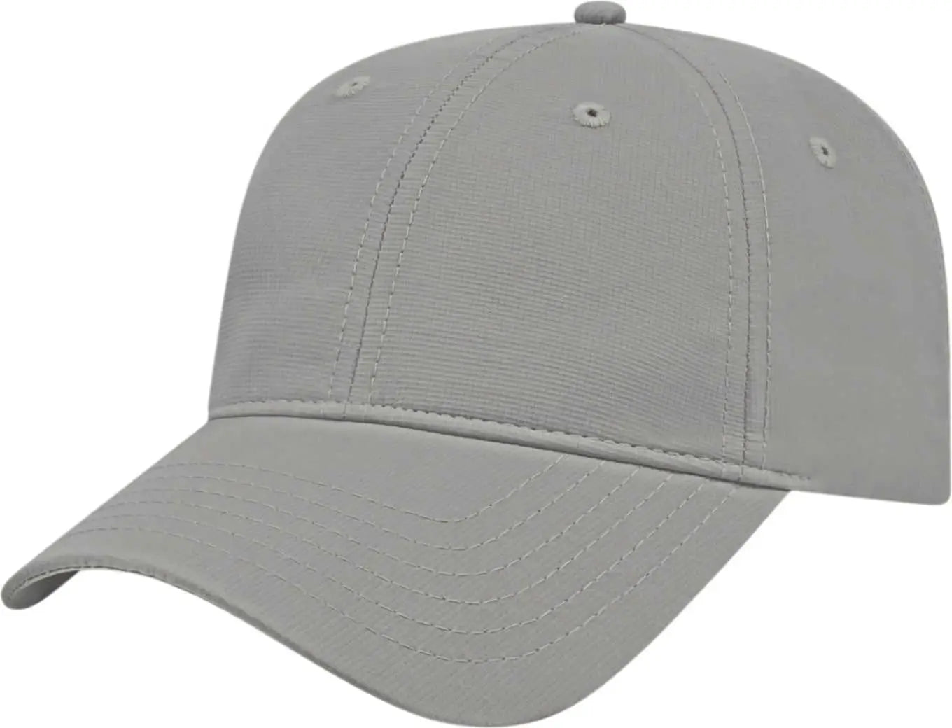 Cap America i8522 Premium Athletic Cap - Gray - Gray / One Size Fits Most