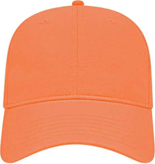 Cap America i8522 Premium Athletic Cap - Melon - Melon / One Size Fits Most