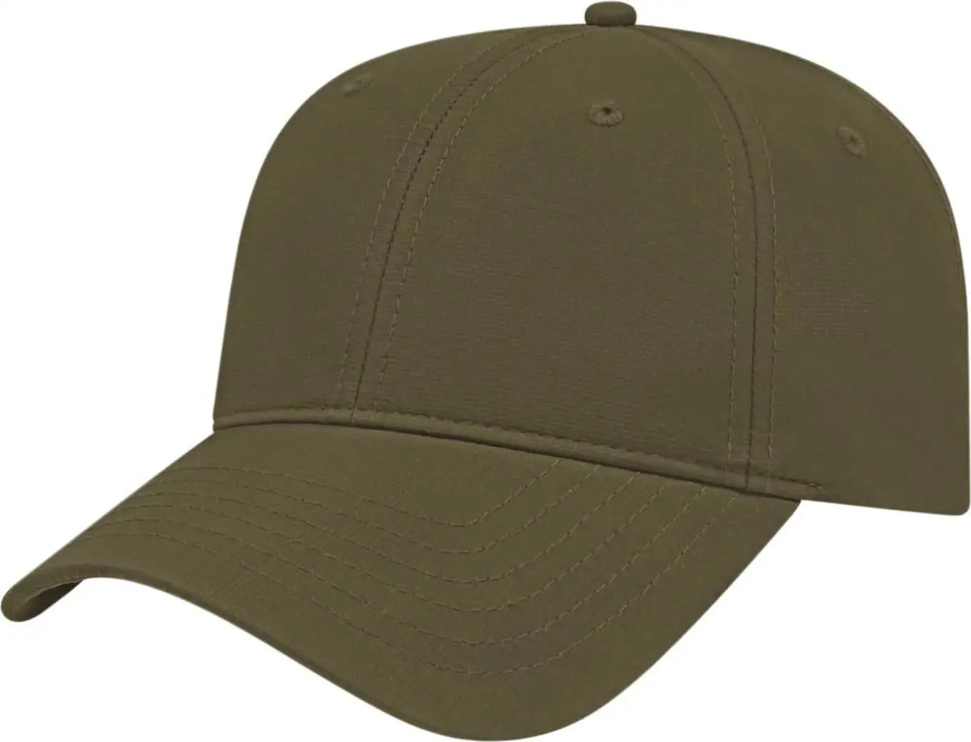 Cap America i8522 Premium Athletic Cap - Olive - Olive / One Size Fits Most