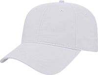 Cap America i8522 Premium Athletic Cap - White - White / One Size Fits Most