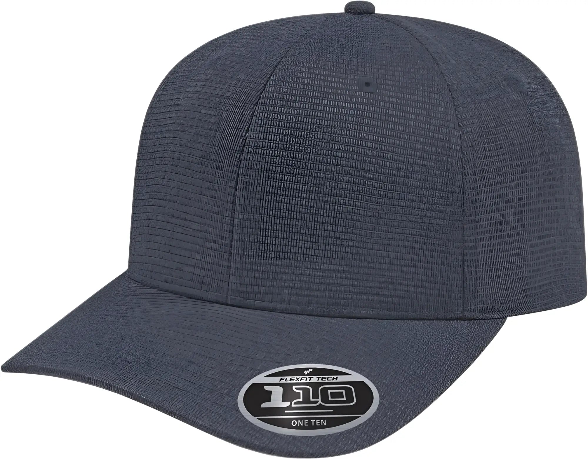 Cap America i8526 Flexfit 110 Ribbed TriBlend Snap Back Cap - Heather Navy - Heather Navy / OSFM