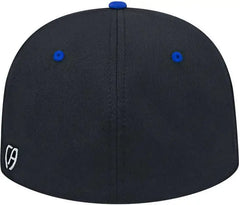 Cap America i8530 Flexfit Full Fabric Performance Cap - Black Royal