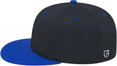Cap America i8530 Flexfit Full Fabric Performance Cap - Black Royal