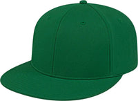 Cap America i8530 Flexfit Full Fabric Performance Cap - Dark Green - Dark Green / XS