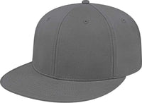 Cap America i8530 Flexfit Full Fabric Performance Cap - Graphite - Graphite / XS